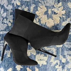 Steve Madden Century Mid-Calf Sock Knit Booties